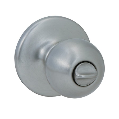Kwikset Polo Satin Nickel Bed & Bath Door Knob 300P 15 CP V1